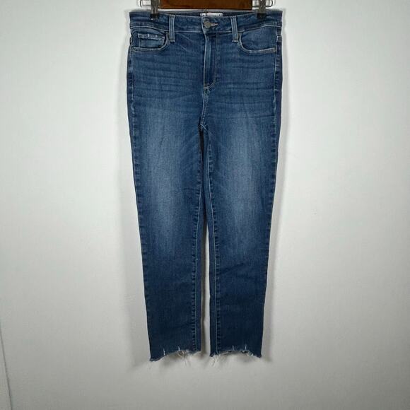 PAIGE Hoxton Slim High-Rise Jeans, Sz 28 - Picture 5 of 11
